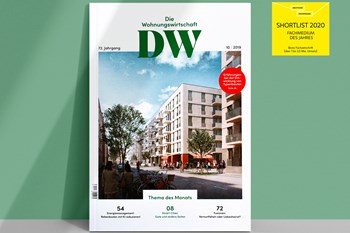 FORMBA GmbH Kunden & Projekte Relaunch Branchenmagazin "DW - Die Wohnungswirtschaft"