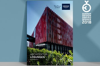 FORMBA GmbH Kunden & Projekte B2B-Broschüre "Grohe Architekturlösungen"